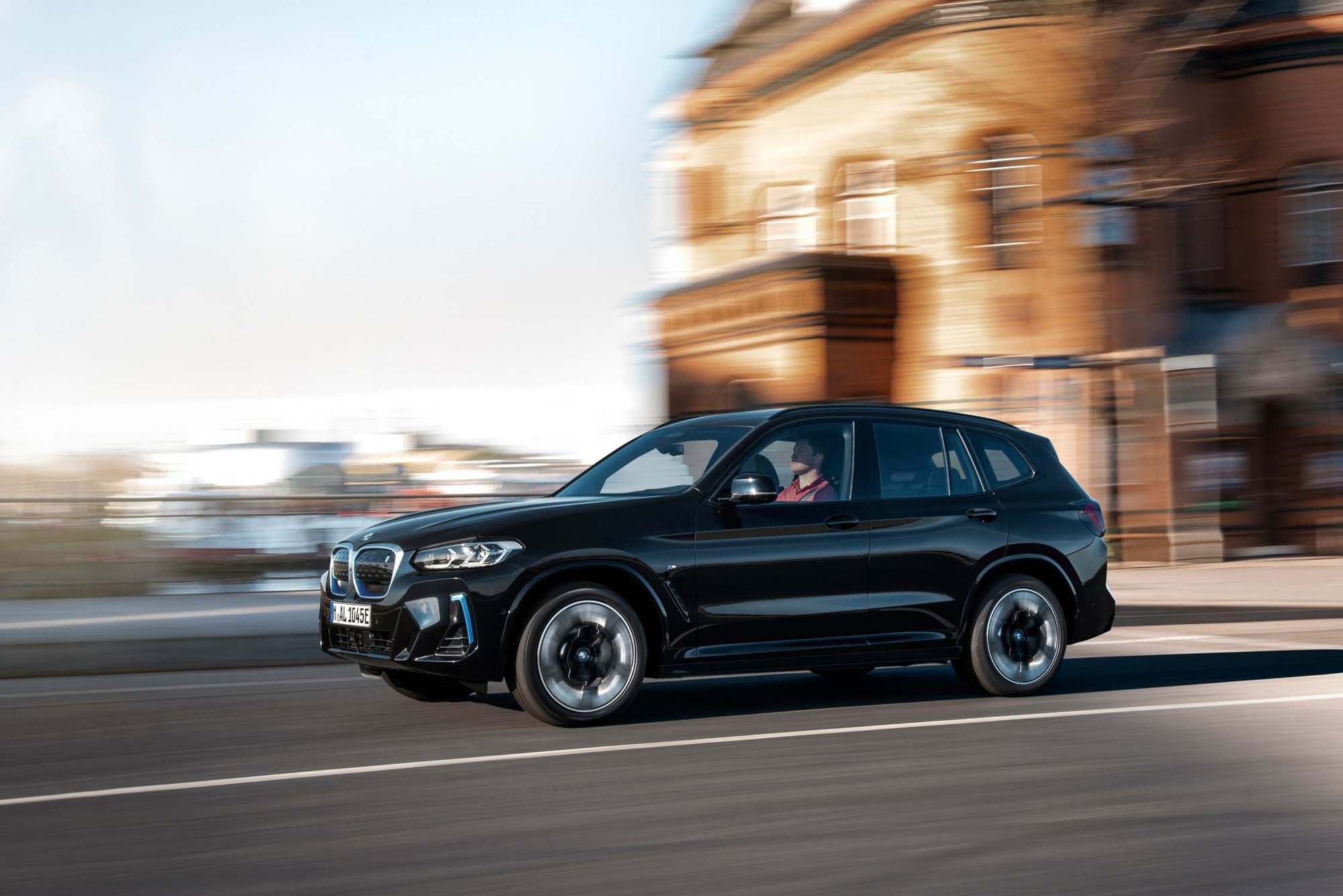 BMW iX3 Seitenansicht BMW iX3 Seitenansicht
