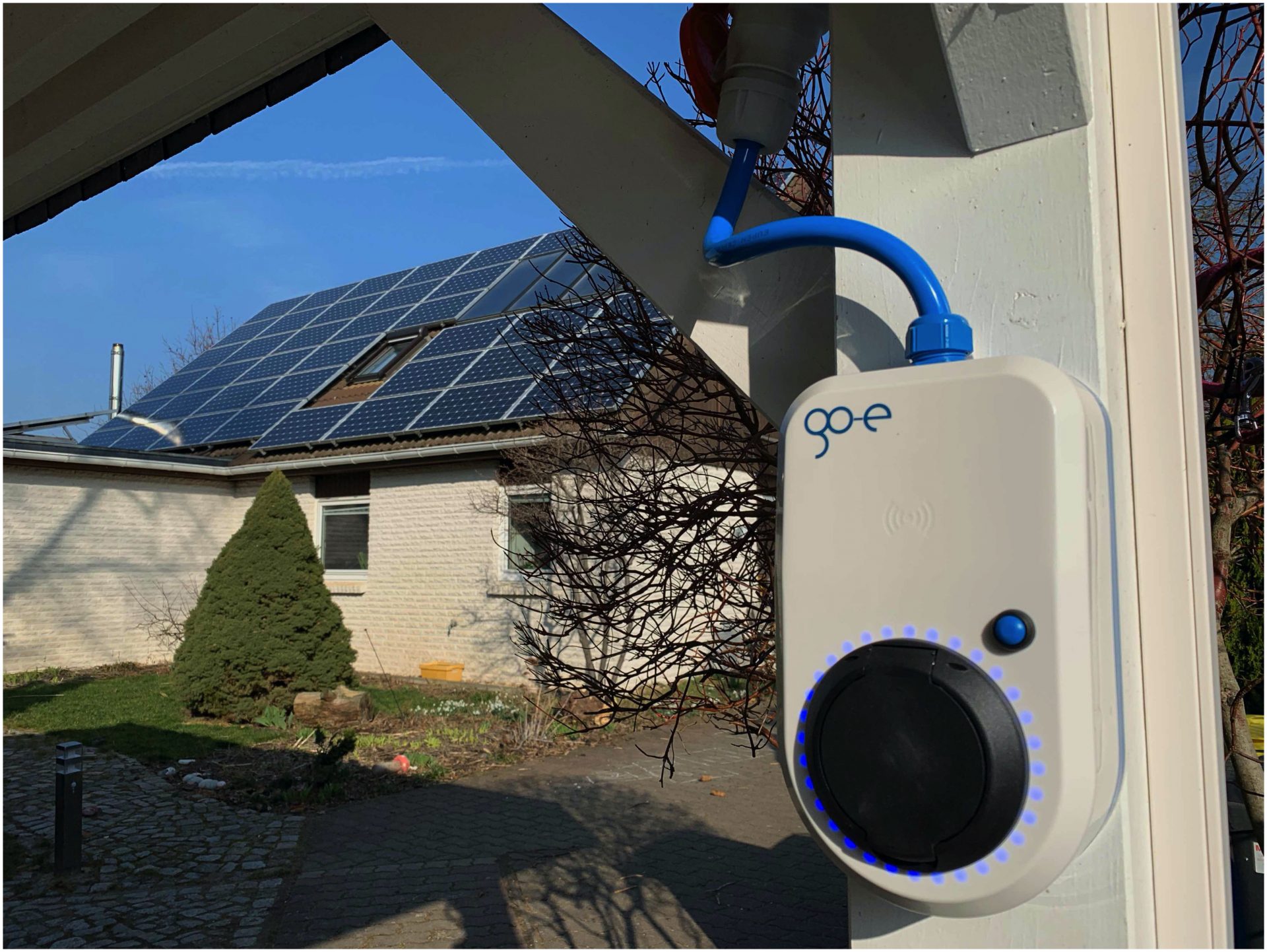go-e Charger mit PV-Strom Laden